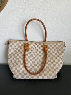 Louis Vuitton Damier Azur Women's Tote Bag